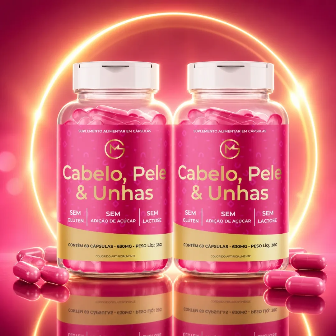Kit Cabelo, Pele e Unhas - Compre 1 e Leve 2
