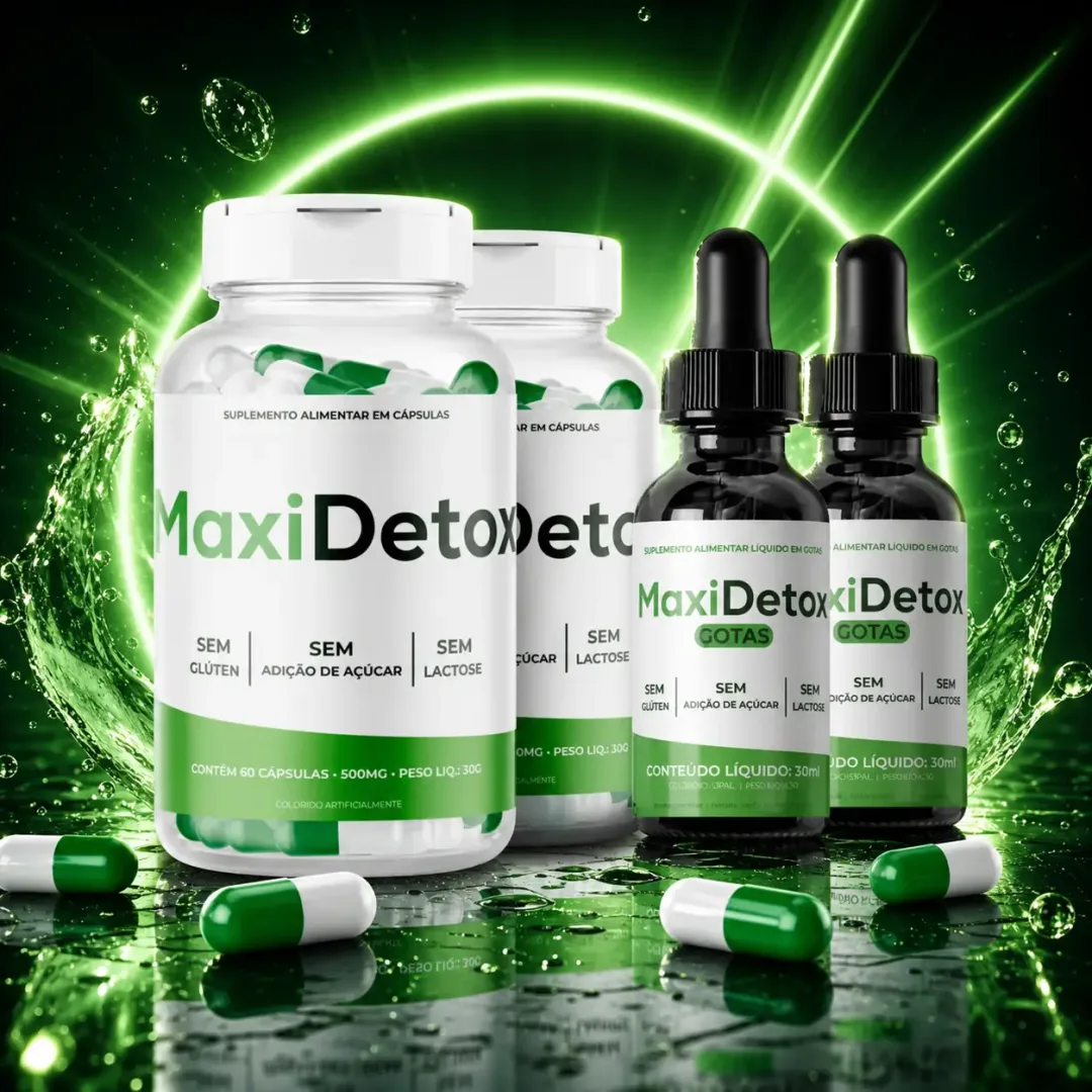 Kit Maxidetox - 2 Cápsulas + 2 Gotas