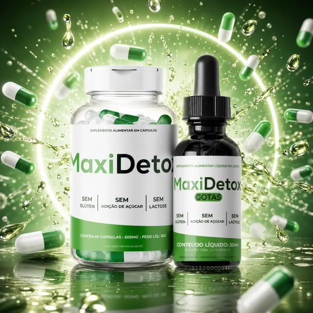 Kit Maxidetox - 1 Cápsula + 1 Gotas