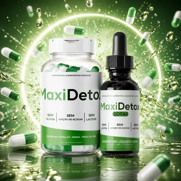 Kit Maxidetox - 1 Cápsula + 1 Gotas