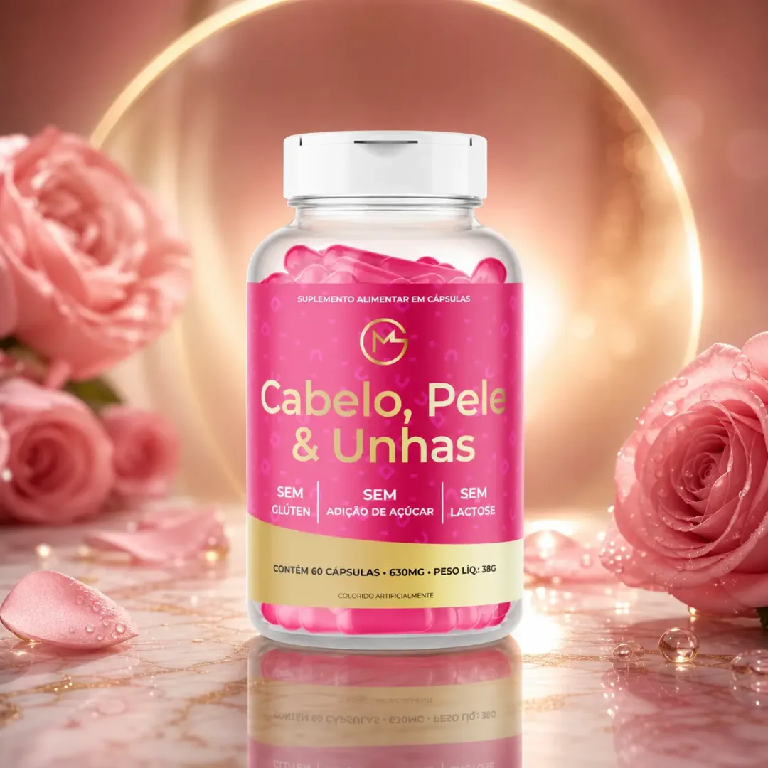 Cabelo, Pele e Unhas - C/60 Caps